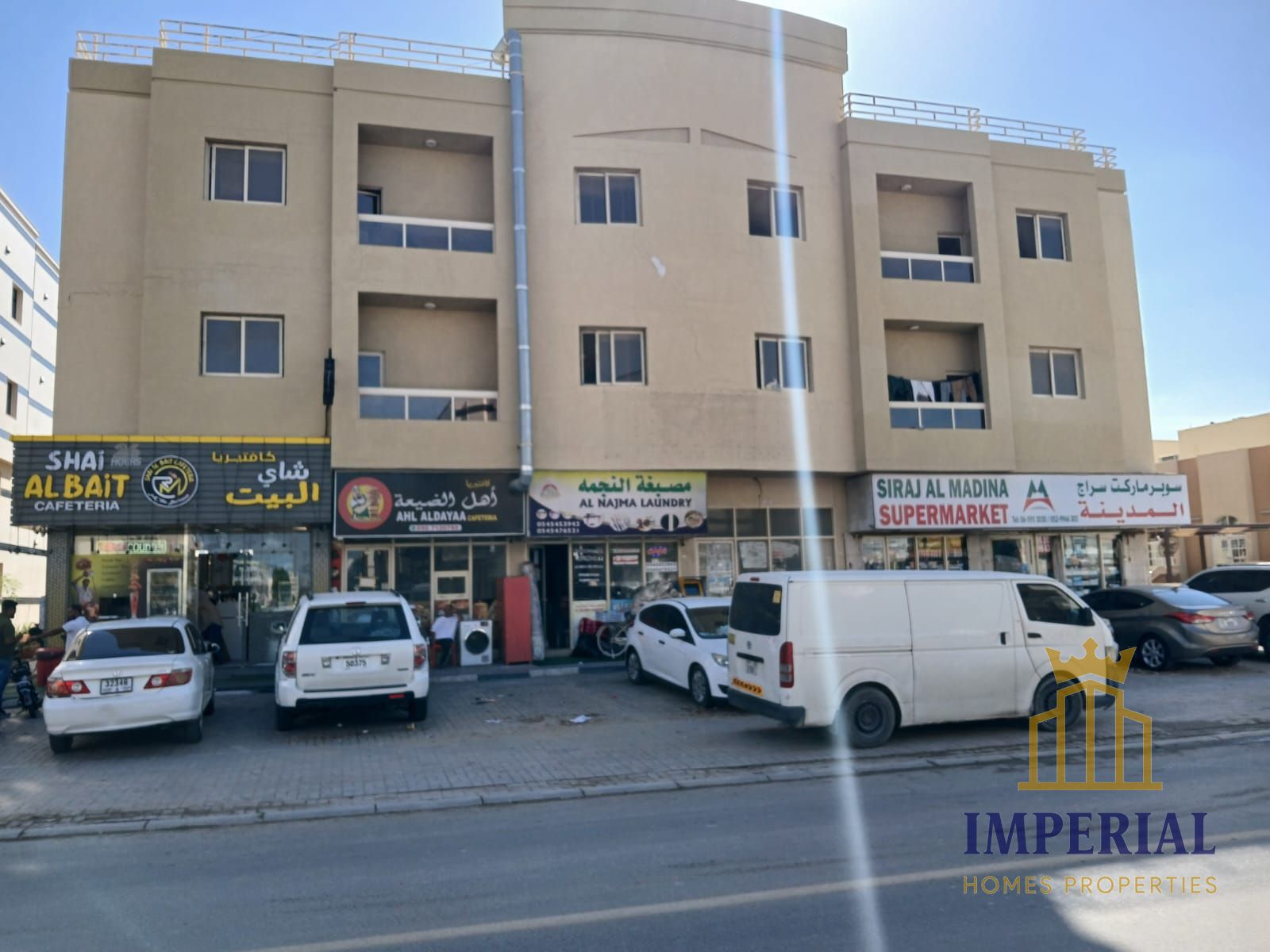 A 9-year-old building with an annual return of 8.7%