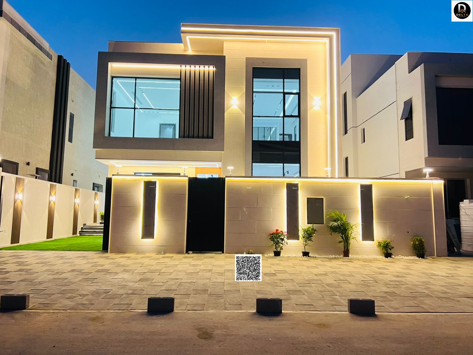 Own a luxurious villa with a European design and high-end finishes | At a special price including registration and ownership fees | Two floors with a