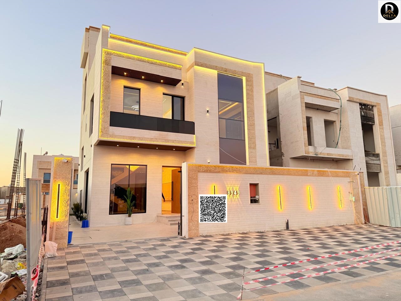 A unique opportunity to own a two-story villa with a rooftop terrace, featuring a European design and high-end finishing, at a price that includes reg