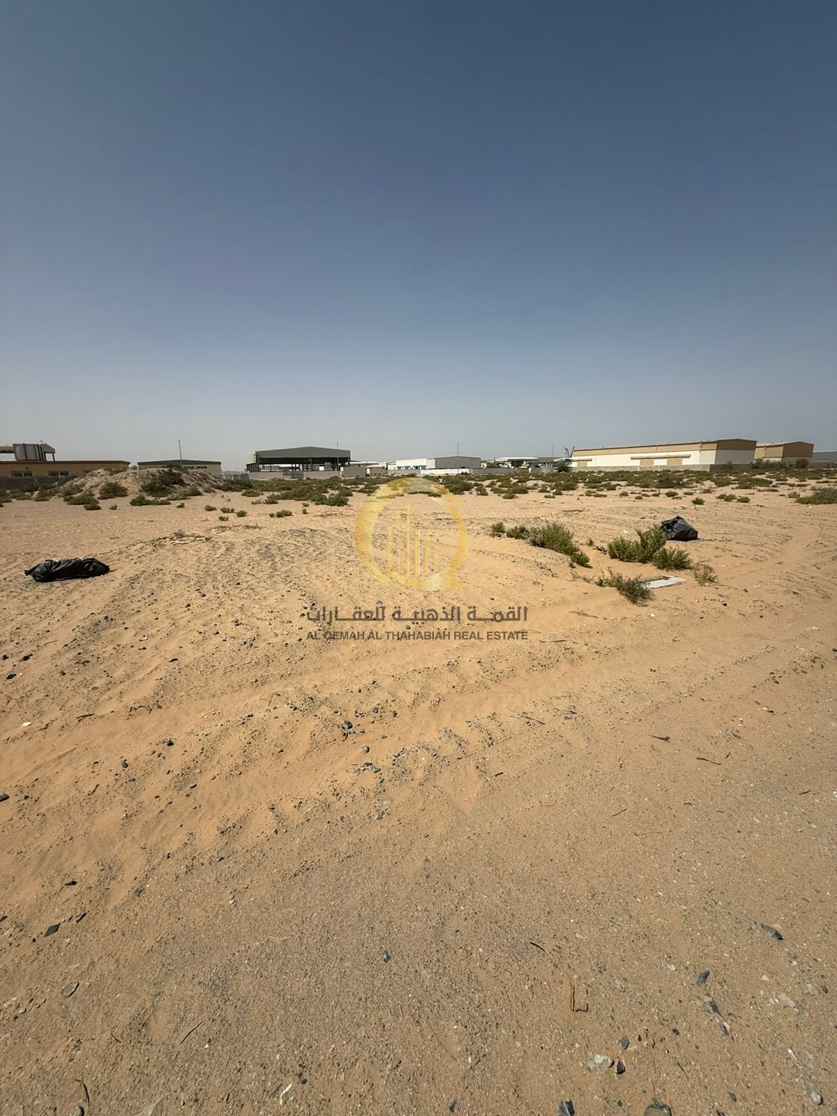 Industrial land for sale in Al Sajaa Industrial Area, Sheikh Faisal. Ownership available to UAE and GCC nationals.