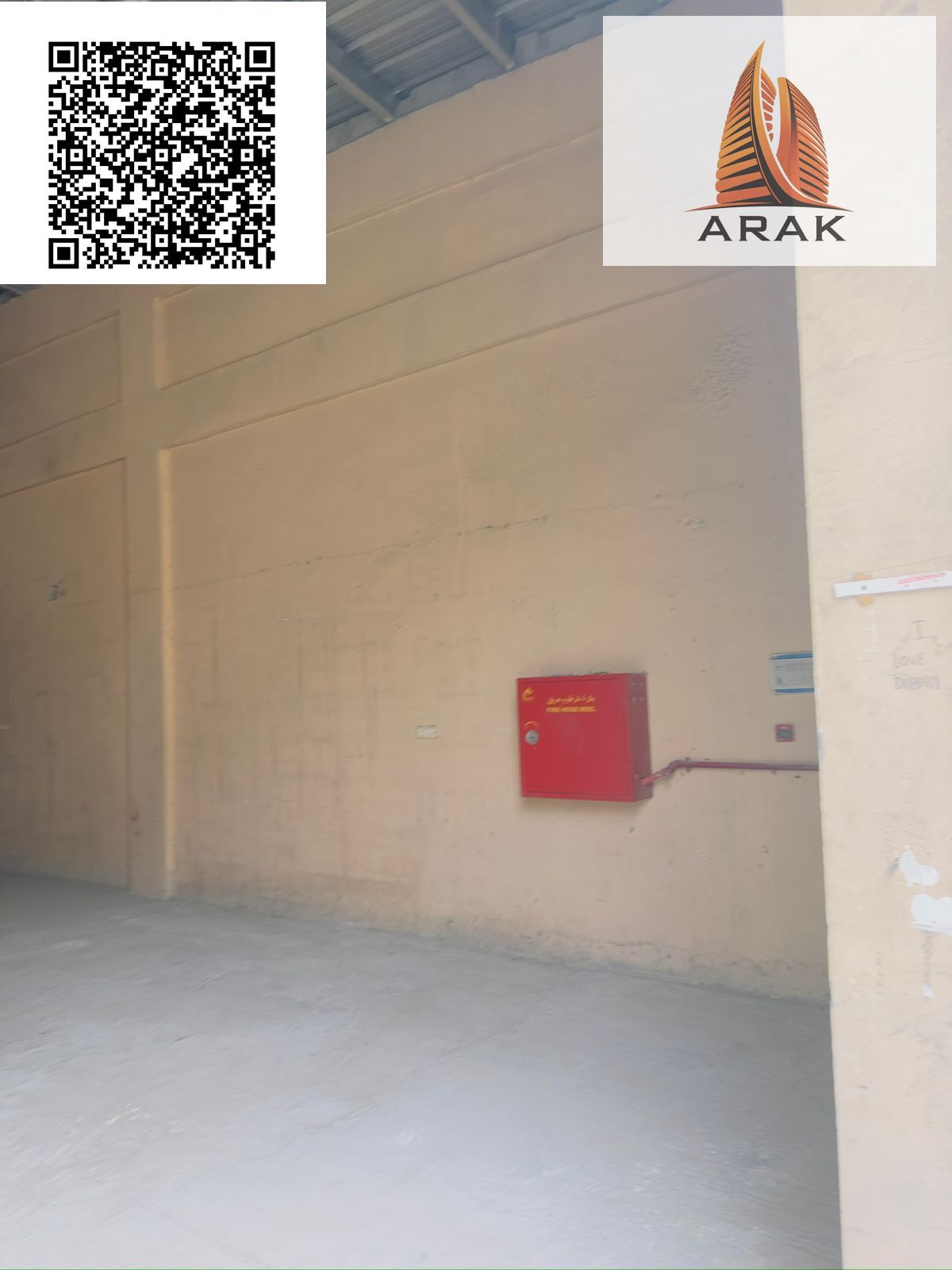 For annual rent in Ajman Industrial Area 2, a warehouse with a total area of 2,200 square feet