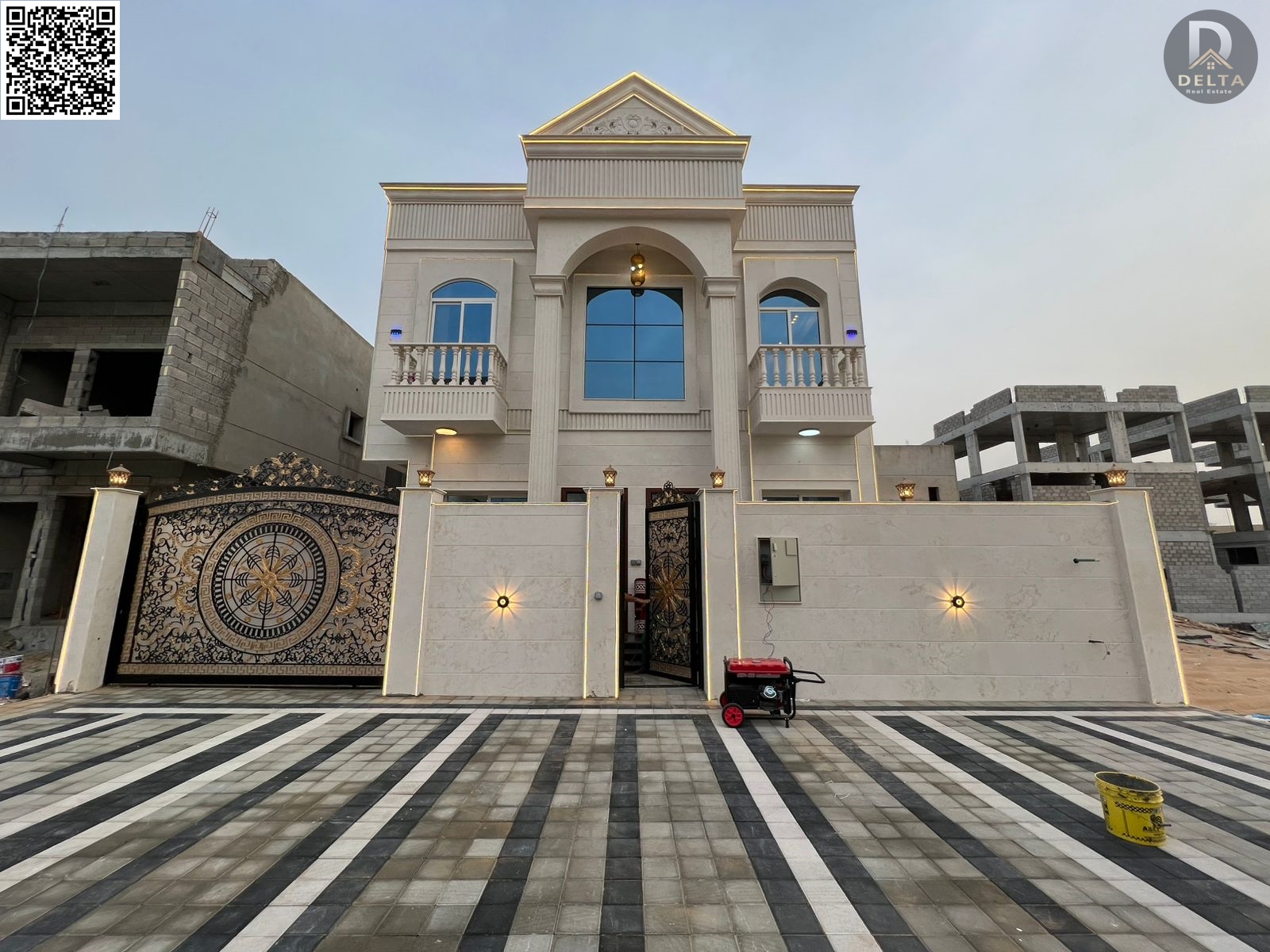 A once-in-a-lifetime opportunity to own your dream villa in Ajman A luxurious villa with super deluxe finishing in the Al Zahiyah area of Ajman, co