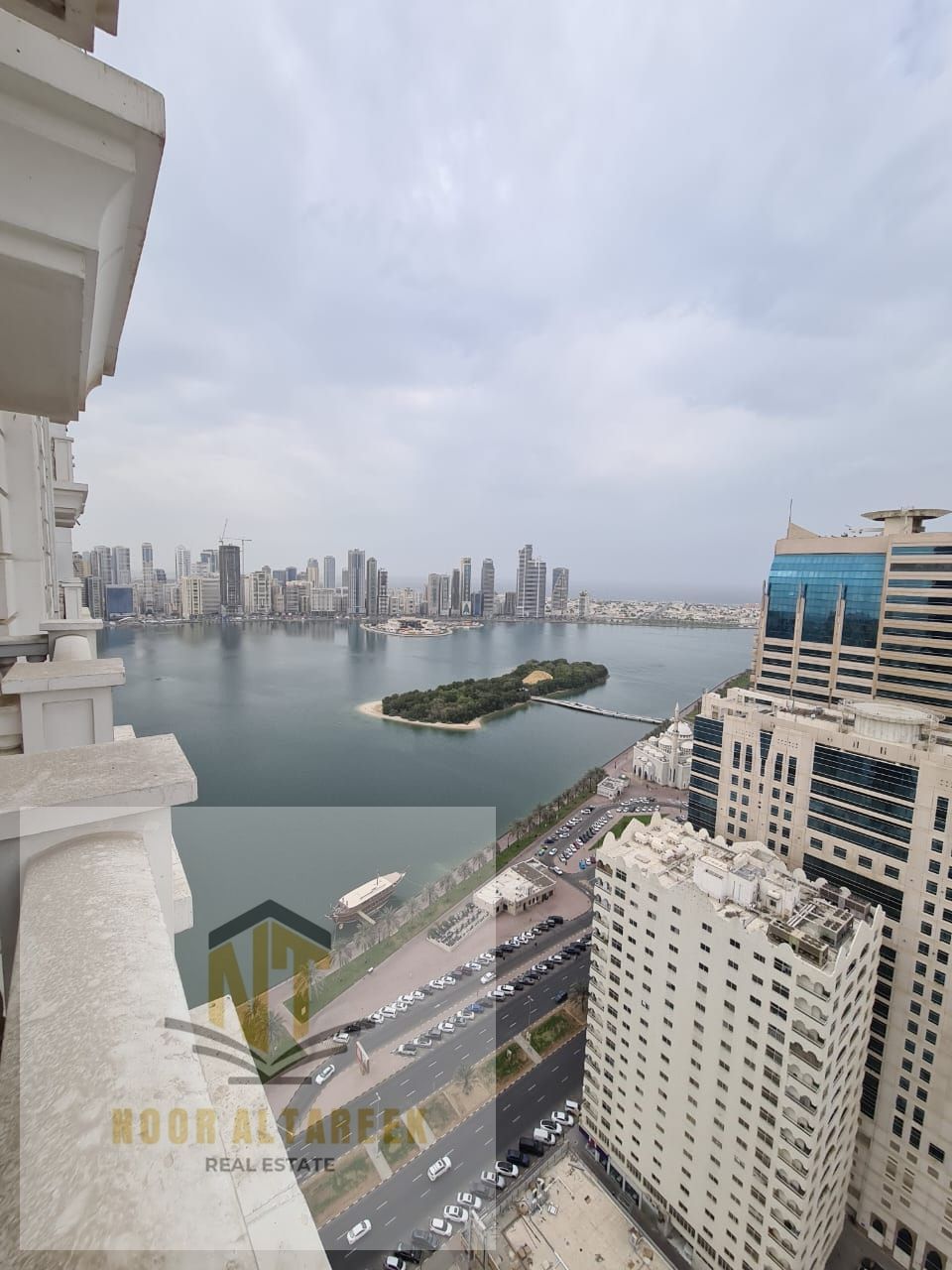 A distinctive apartment is available in a prestigious location in Al Majaz 1, suitable for families and offering comprehensive services within the bui