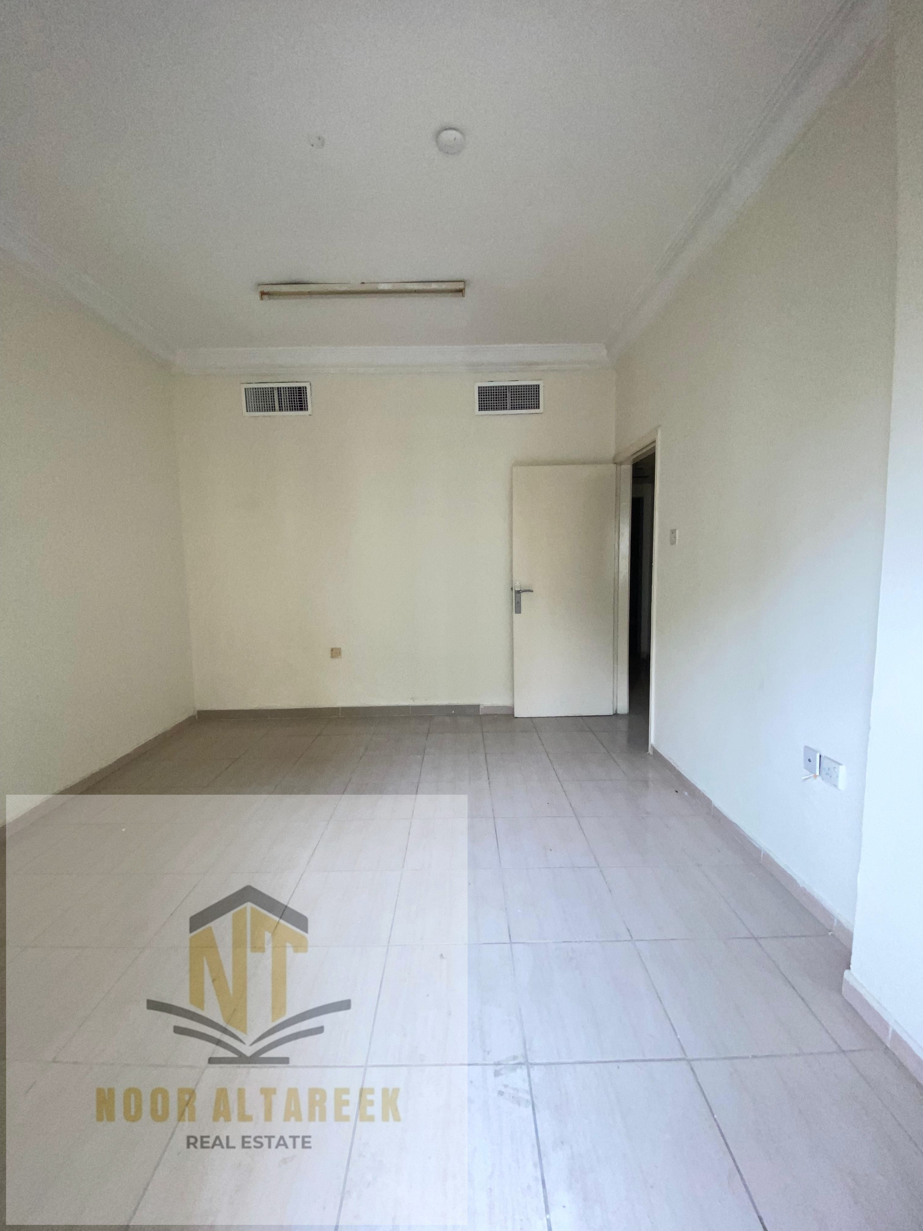 A well-located apartment for rent in Al Qasimia, situated in a lively area close to all essential services such as shopping centers, schools, hospital