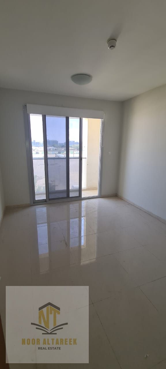 A one-bedroom apartment with a practical layout is available, including a bathroom and a balcony with an open view, suitable for quiet living and loca