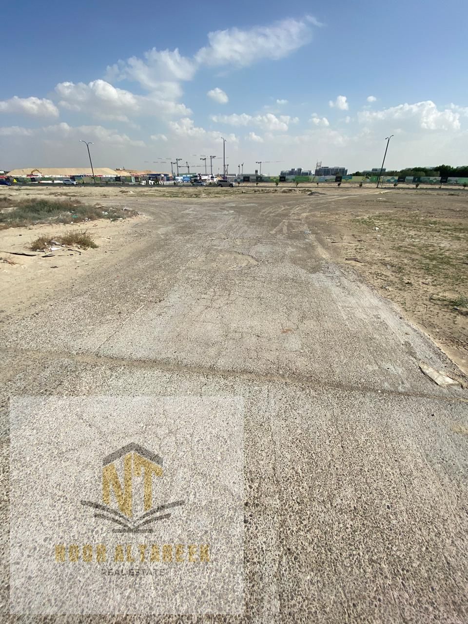 Land for sale, freehold, all nationalities, Al Sajaa Industrial Area, price per foot 195 dirhams, prime location, down payment and installments remain