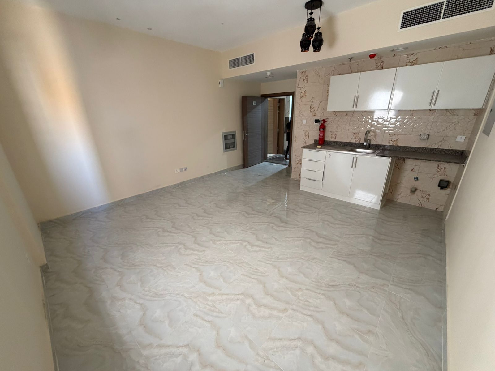 Spacious Brand-New Studio | New Tower + Luxury Entrance | Central AC | Al Jurf 3 | 22K | 6 Cheques