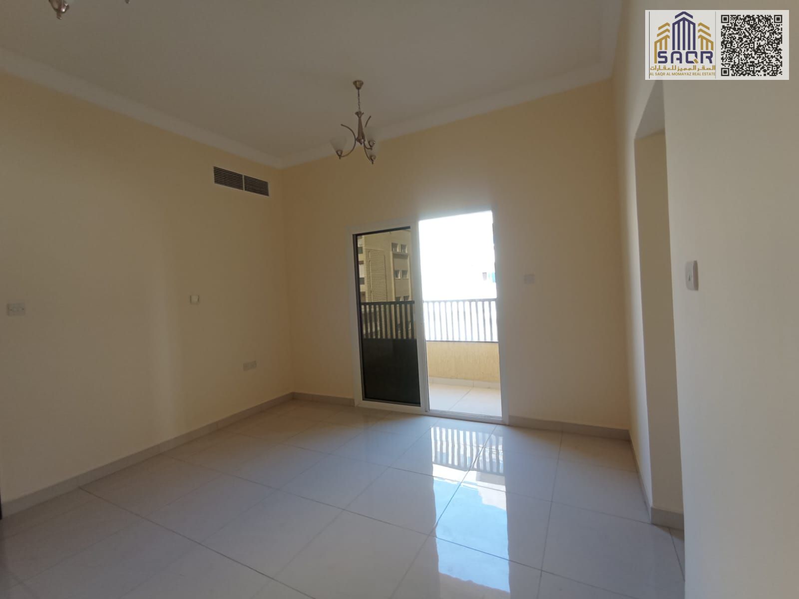 Two Bedroom Apartment with Living Hall Kitchen Two Bathrooms Central AC and Balcony for 45K Excellent Living and Smart Investment Opportunity