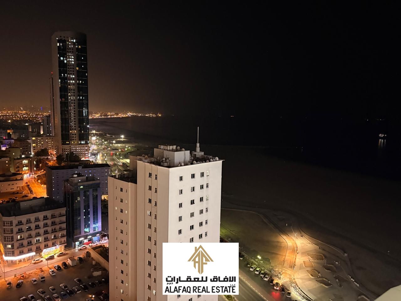 1-Bedroom Apartment for Rent on Ajman Corniche – Sea View, 2 Bathrooms, Balcony, All Utilities Included, Ready to Move In