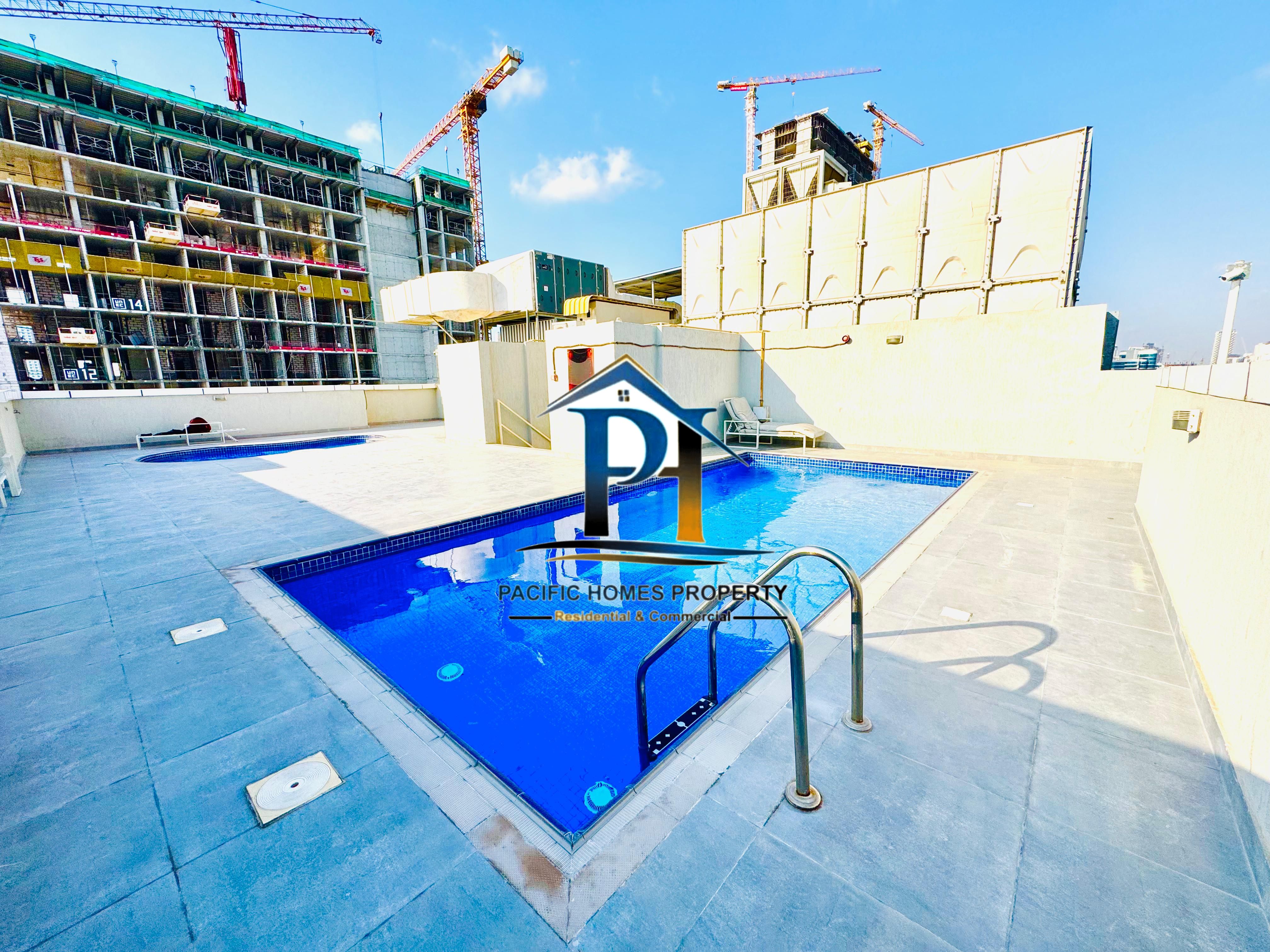 1BHK | BALCONY | POOL | GYM | PARKING | ONLY FAMILY