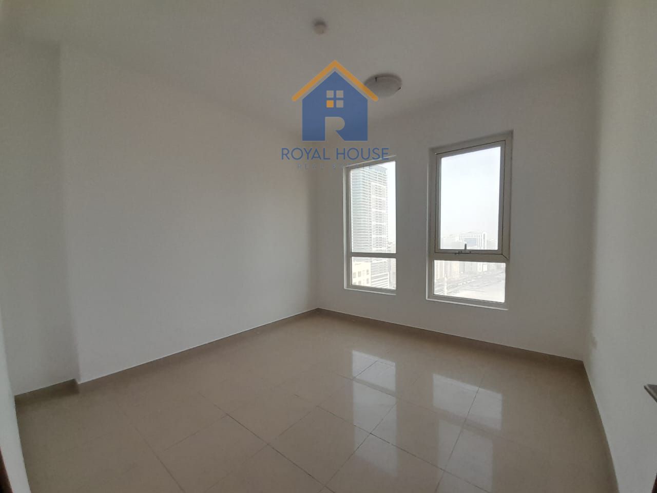 Two bedrooms and a living room for sale with an open view in Al Majaz 3