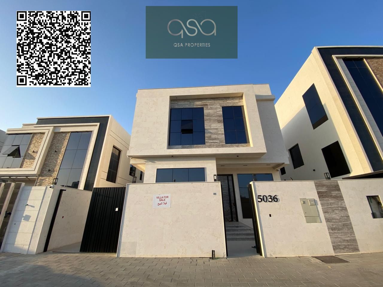 Luxury 5 Master Bedroom Villa for Sale in Al Yasmin Ajman | Stone Finish | Prime Location