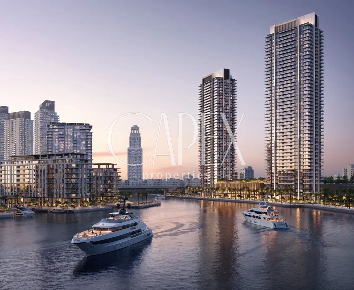 3BR Apartment | Waterfront Living | Burj Khalifa View