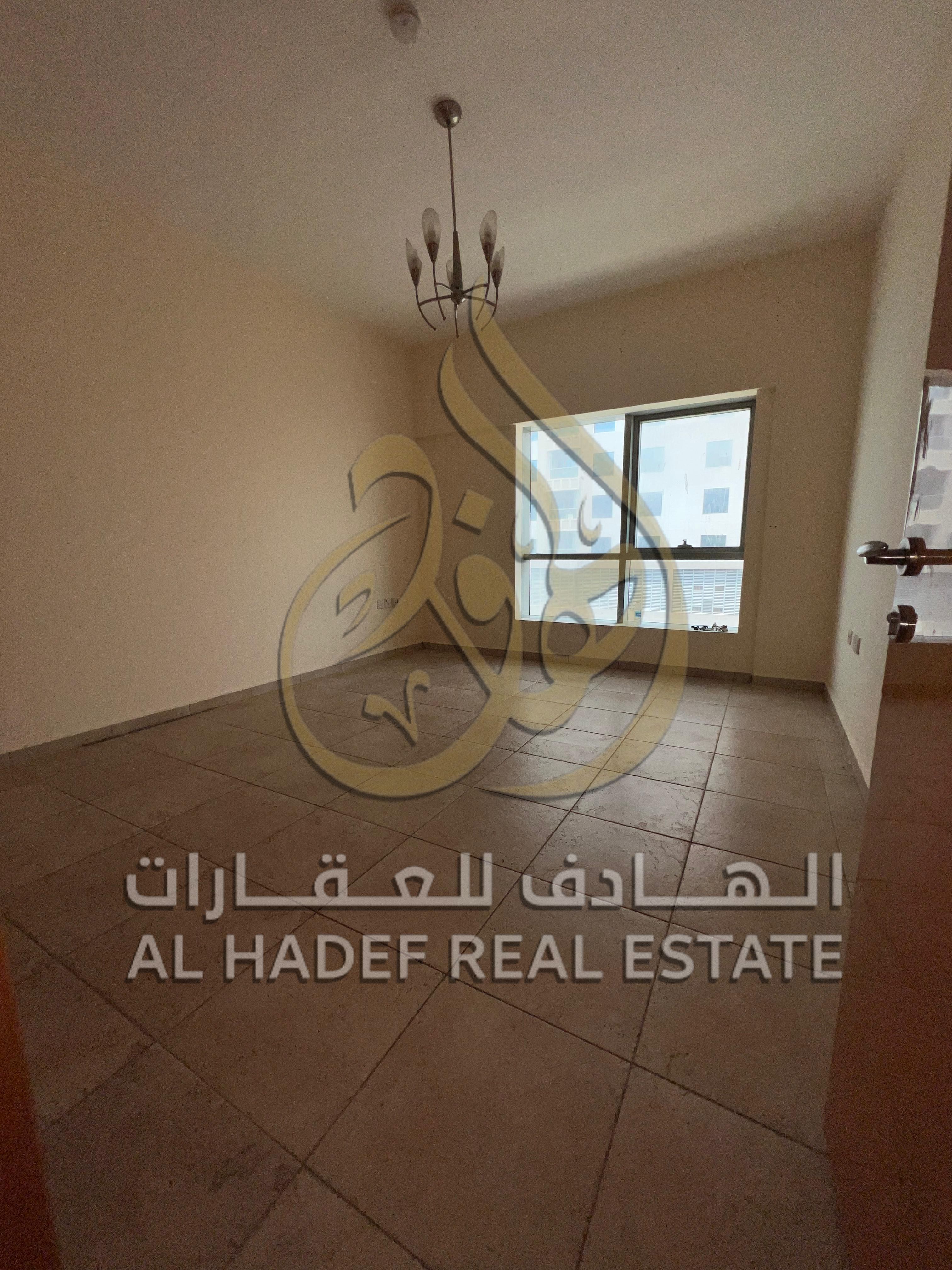 Best 2BR + living room in Al Majaz 2, spacious, AC, parking, free pool & gym, plus 1 extra month free!