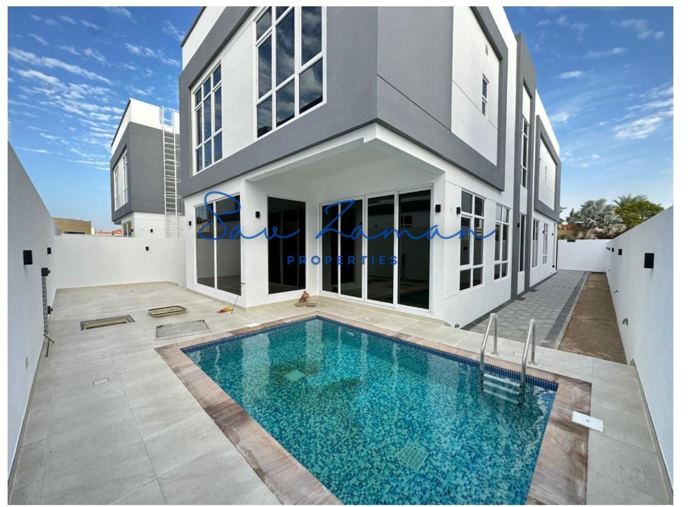 INDEPENDENTMODERN FINISH DOUBLE STOREY VILLA 4BR MAIDS PRIVATE POOL GARDEN