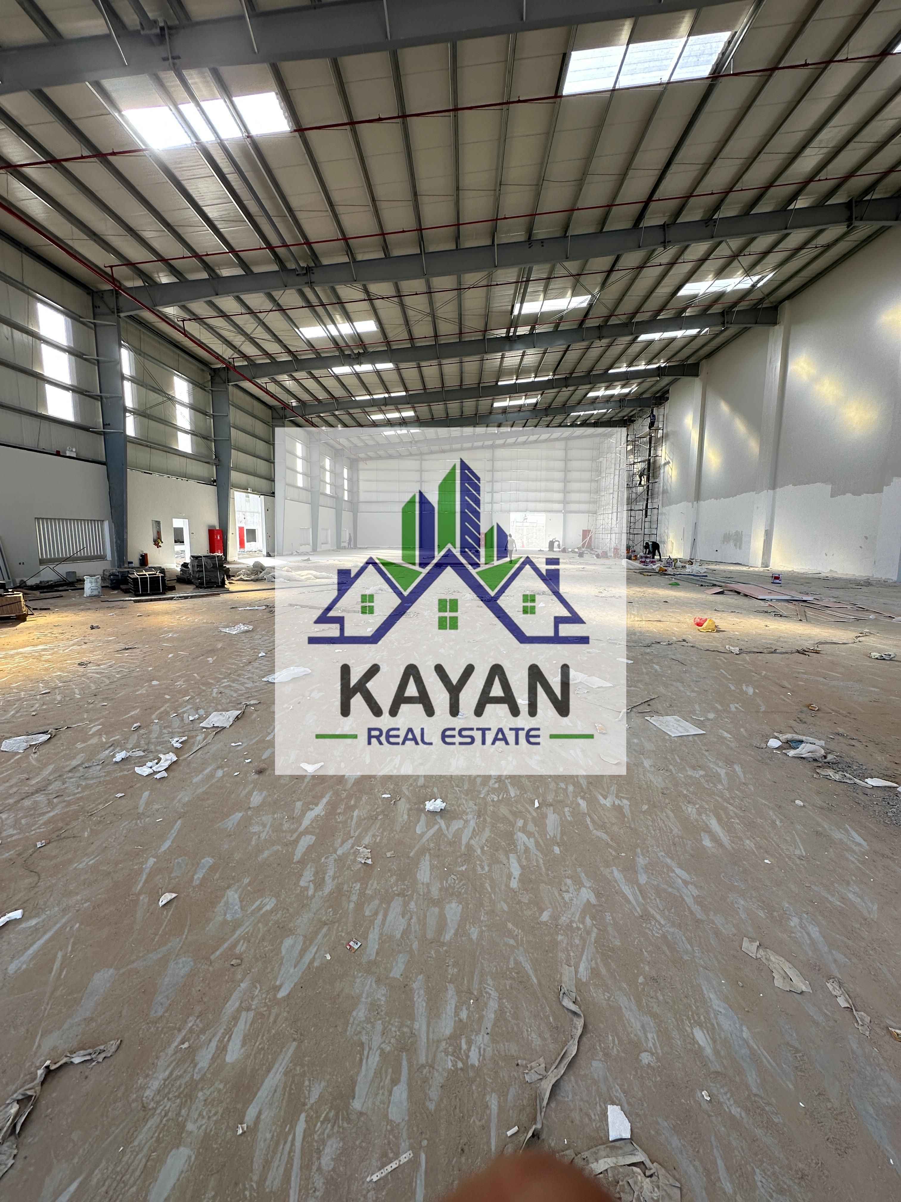 Industrial warehouse for rent with a total area of 11,000 sq. ft supplied with 200 KW powe