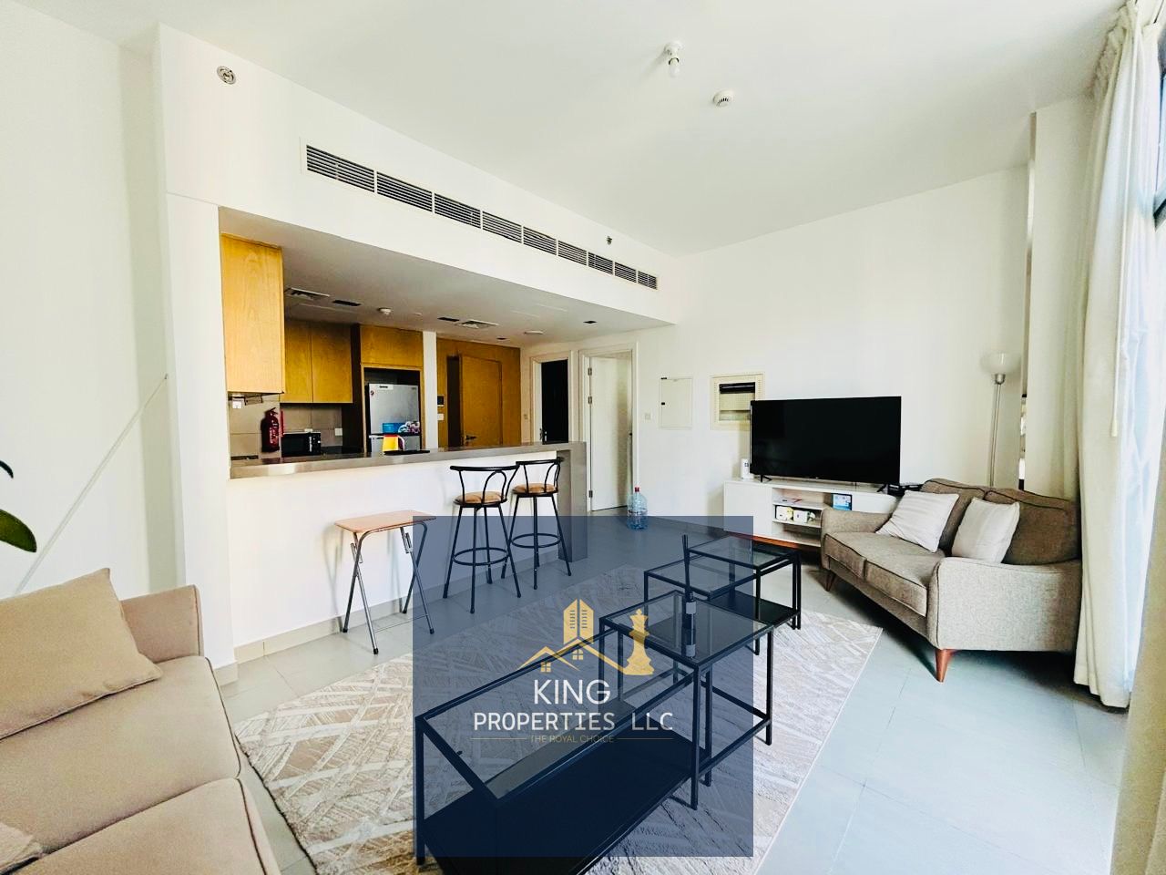 Brand new 1 bhk with threes for rent Al mamsha Sharjah