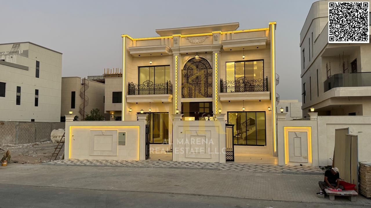 Luxury Villa for Sale in Al Aliya – Spacious Family Home 5 Master Bedrooms | Majlis & Two Living Rooms | Modern Kitchen | Large Yard | All Utili