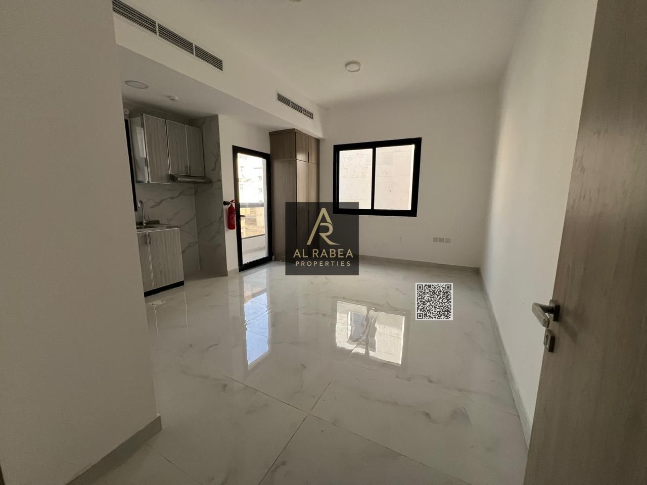 BRAND NEW| STUDIO WITH BALCONY-CABINETS |SPACIOUS