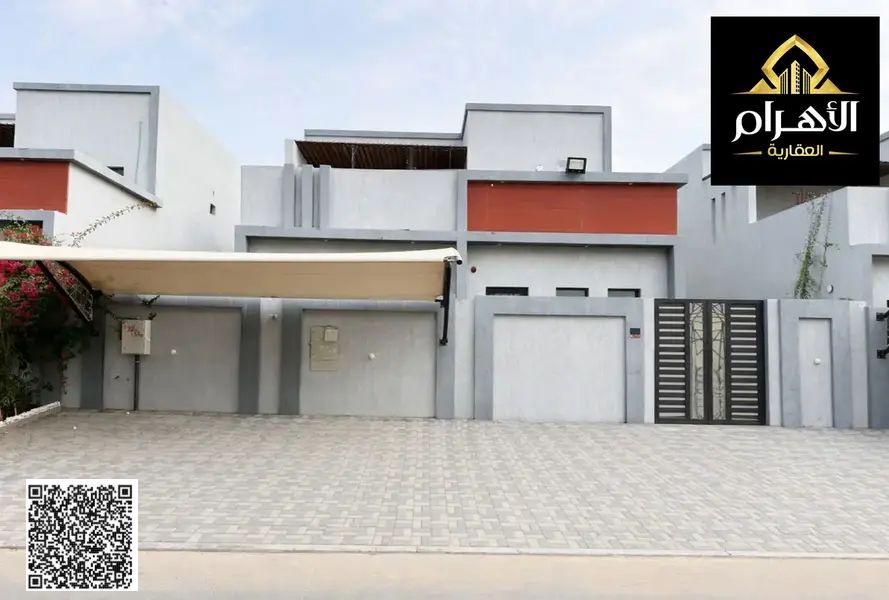 Villa for sale in Al Yasmin area, fully equipped with electricity, water, and air conditioning. 3014 sq ft. Attractive price.