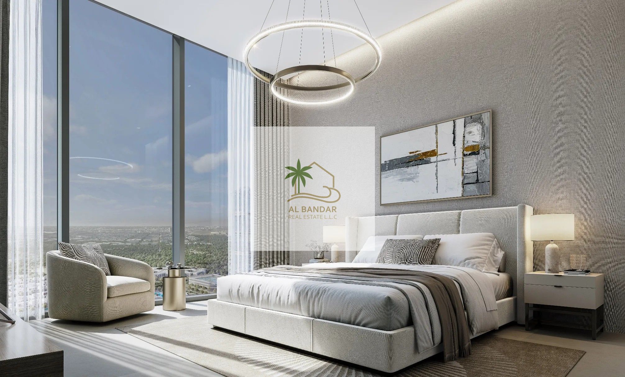Highest Floor 1BR | Panoramic Views | Skyvue Spectra by Sobha