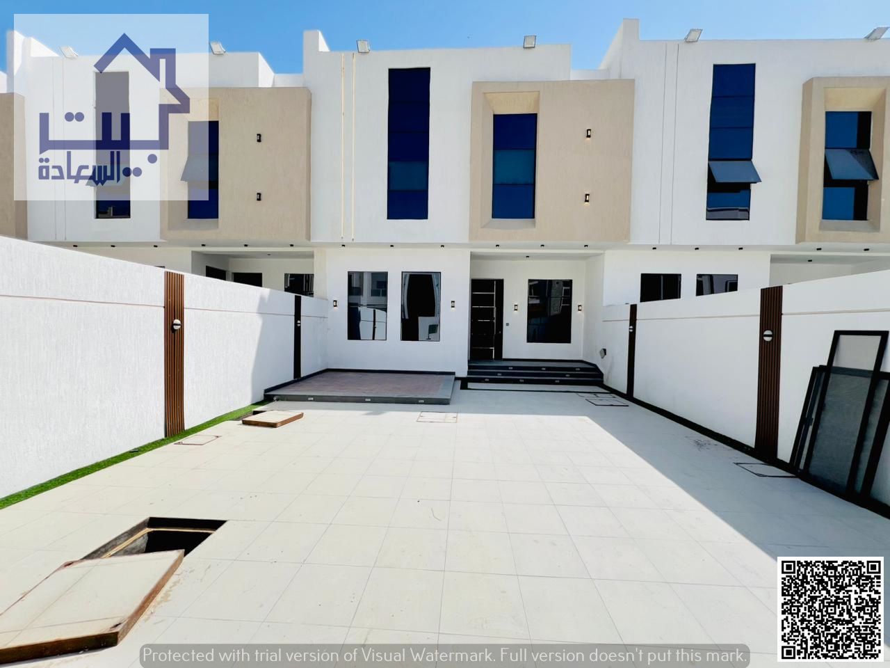 For rent: Townhouse, Al Yasmin Ajman, first occupancy, ready to move in (two floors and a roof) next to Al Abir Street