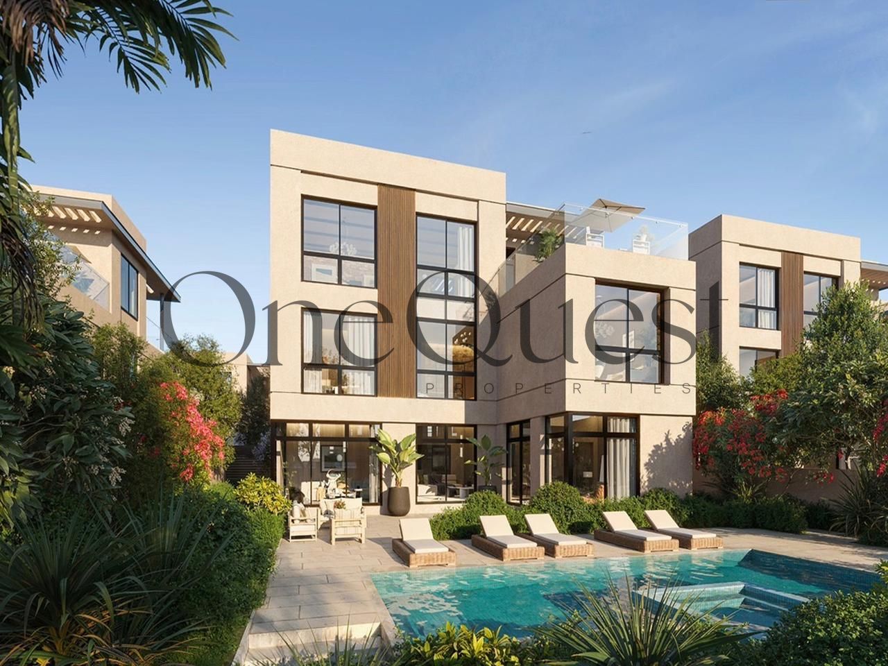3 bedroom villa / smart home / 25 minutes from Dubai / luxury residential complex / down payment 5%