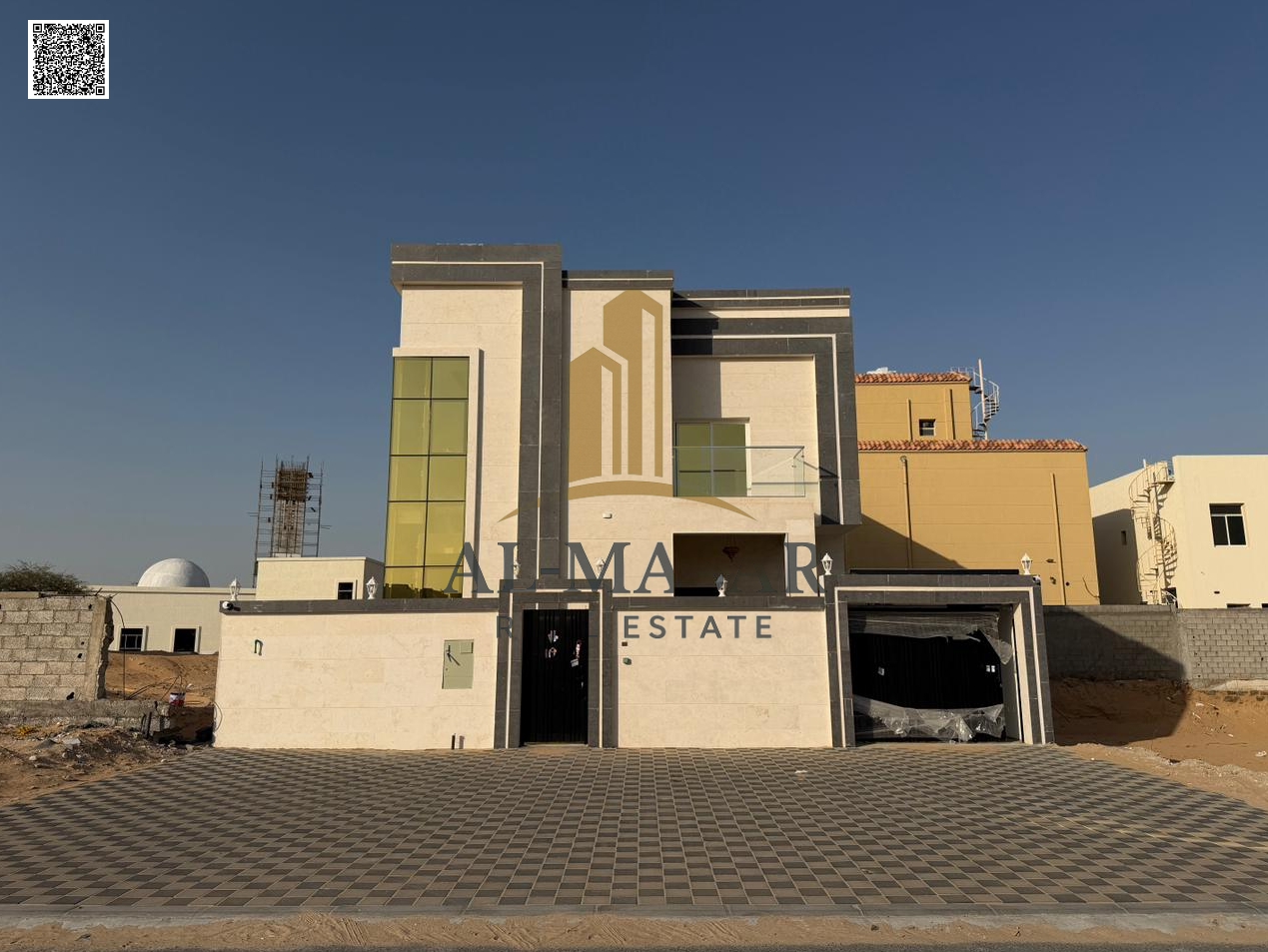 Own a freehold villa for all nationalities behind a mosque, with a super deluxe finish, ready to move in.