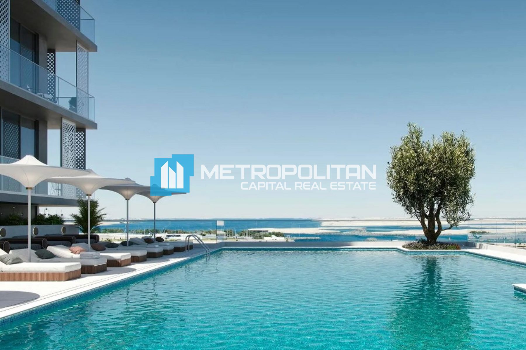 Studio+Balcony| Fully Furnished| Partial Sea View