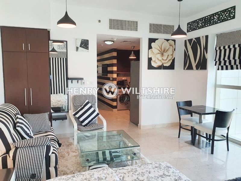 Nicely done, fully furnished studio. Move in ready