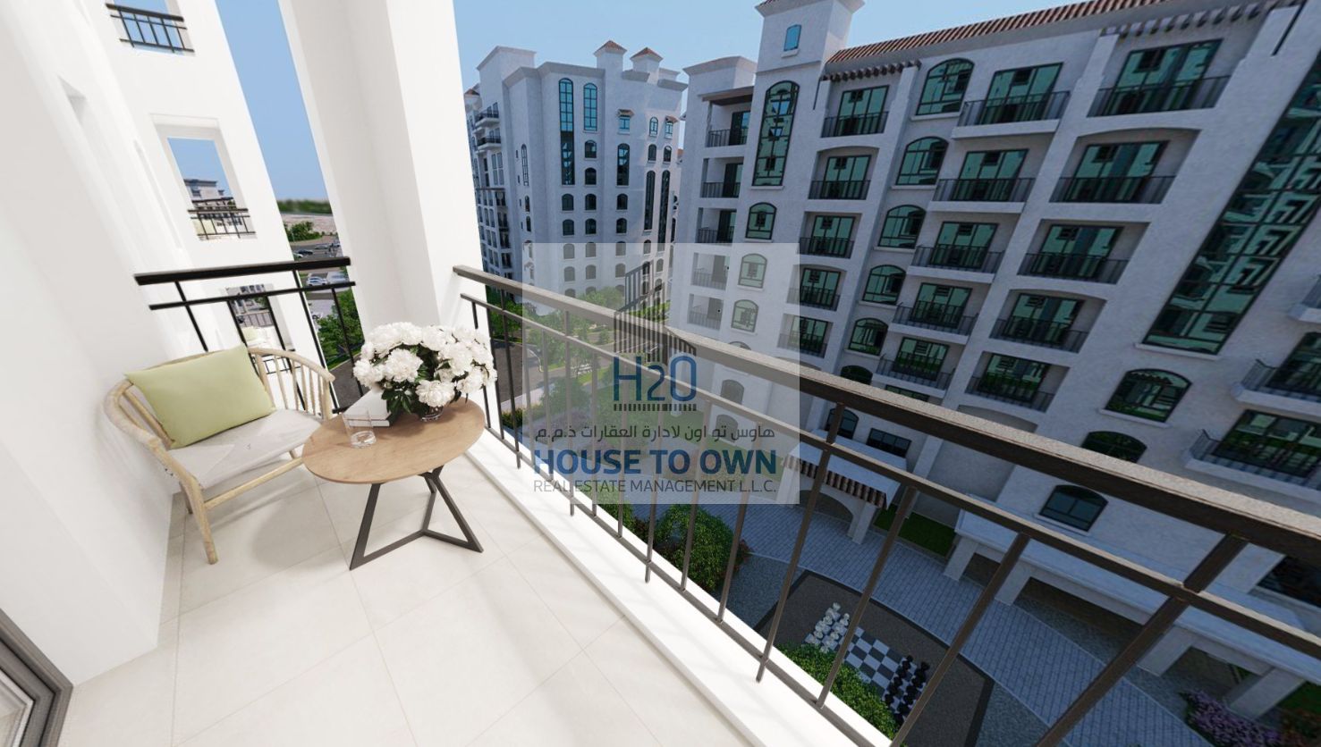 Contemporary 1BR | Generous Layout | Community Outlook