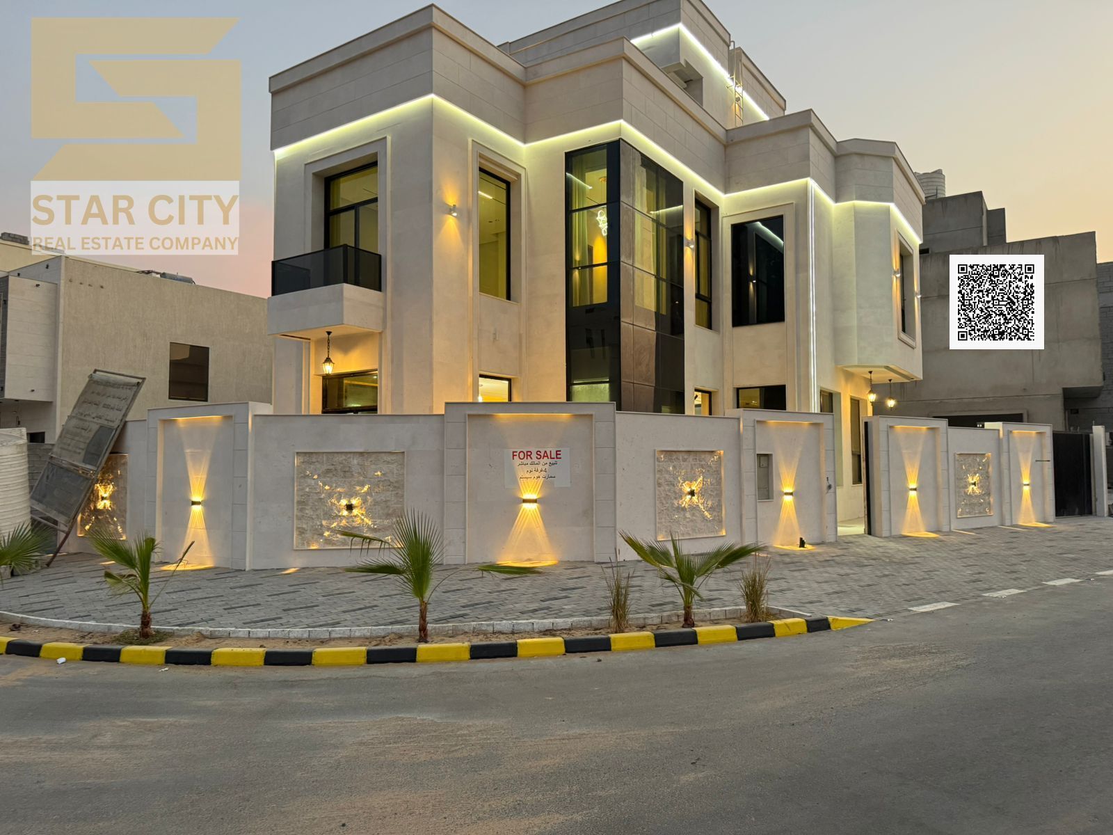 Villa for rent in Al Yasmin neighborhood – prime location (corner on two streets)