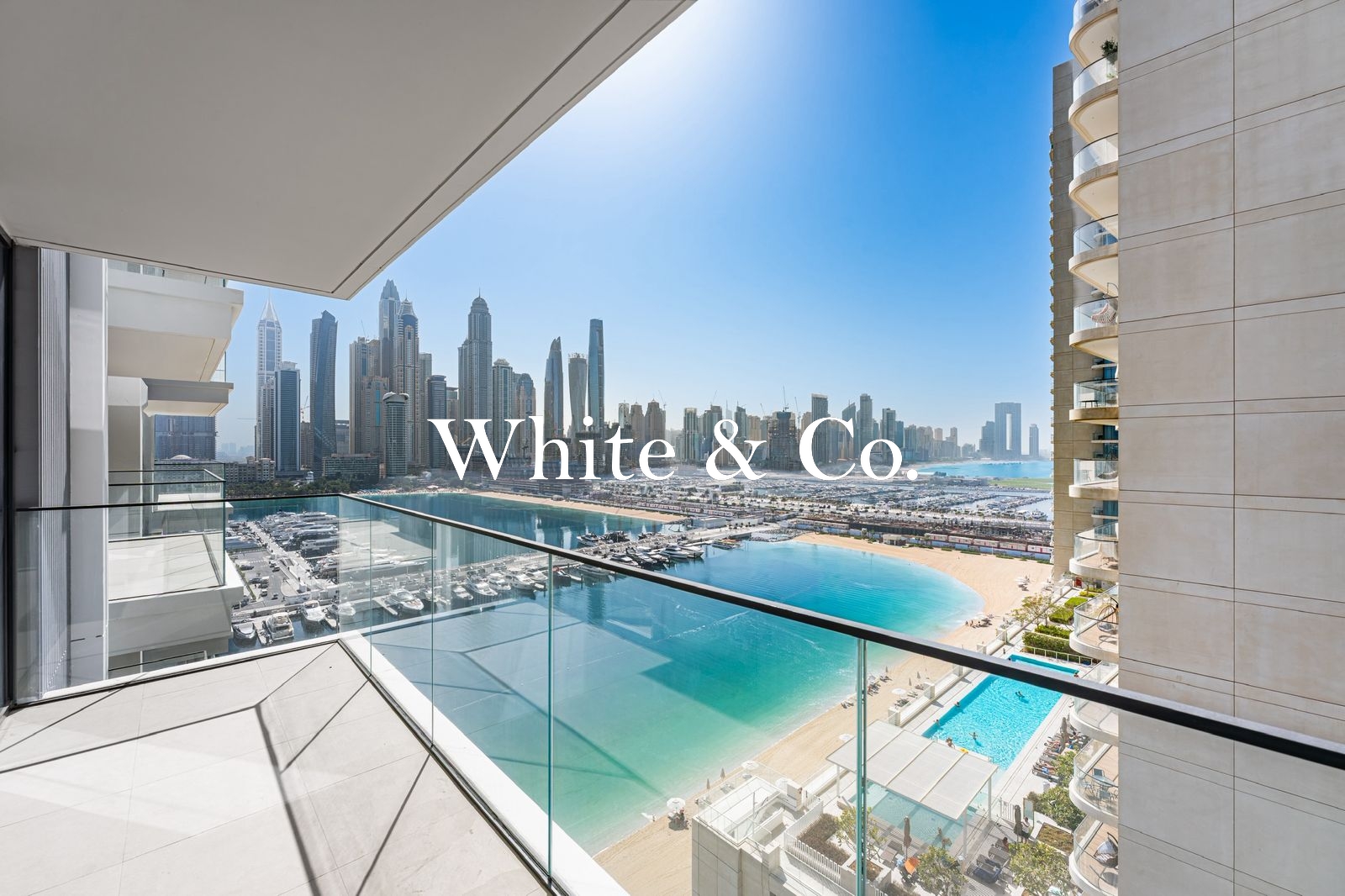 Marina & Palm Views | Beachfront | 2YR PHPP