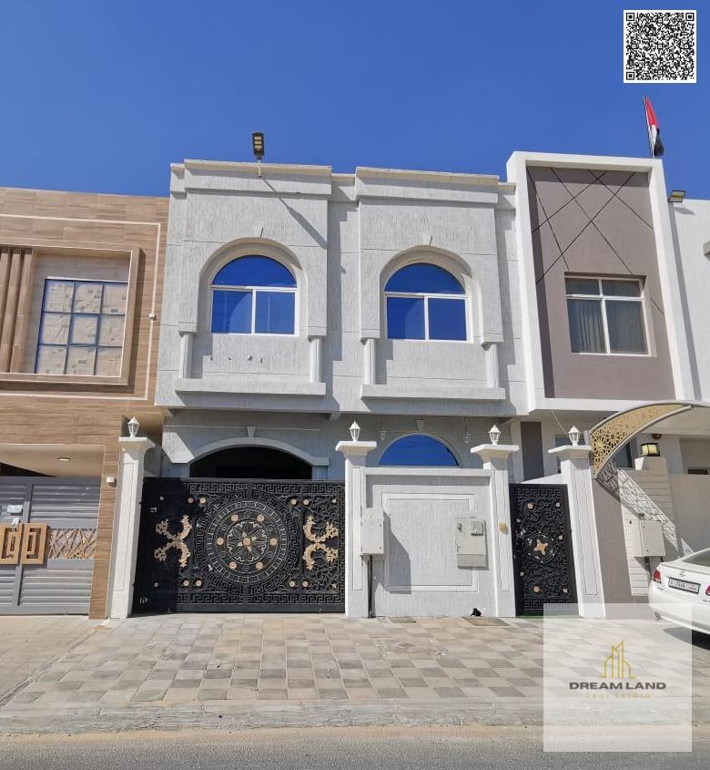 Direct from the owner, including electricity, water, and air conditioning. A villa among the most luxurious villas in Ajman, built and finished to a s