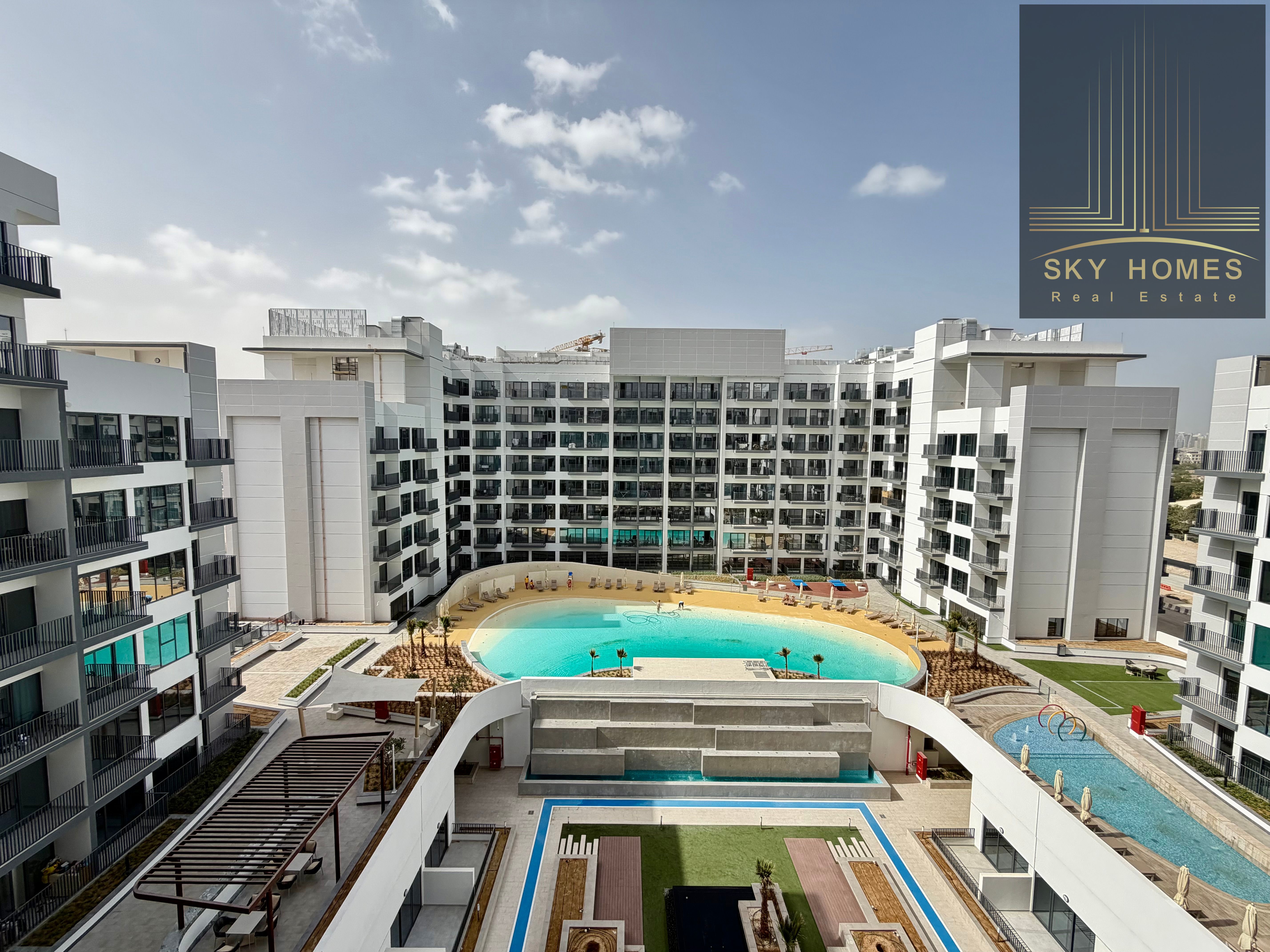 Chiller Free Sami Furnished Brand New Studio Apartment Available Pool View Rent 48k