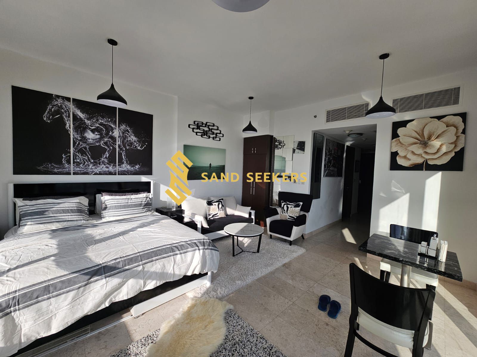 Elegant Furnished Studio | Perfect Layout | Vacant Now