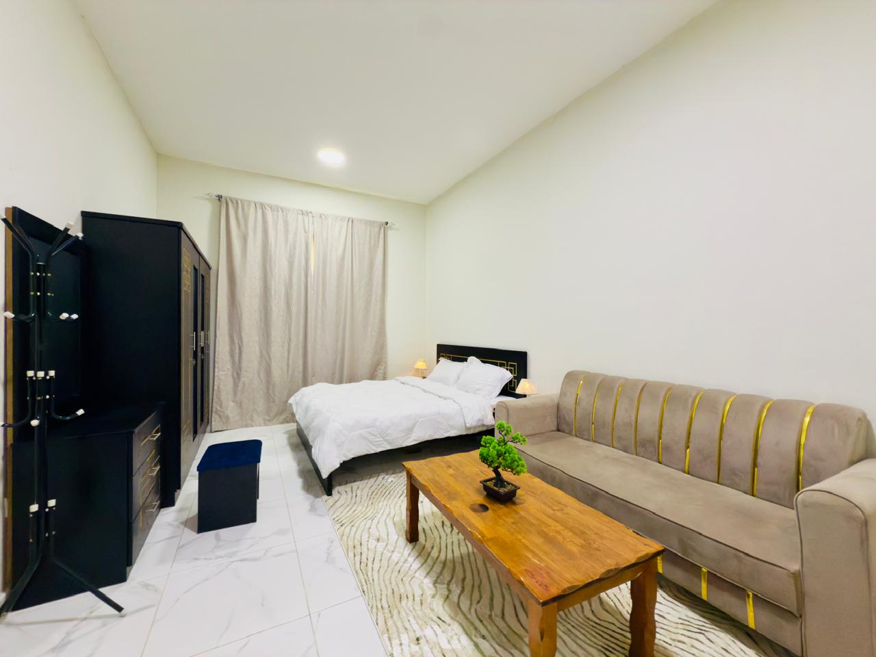Furnished studio brand new furniture prime location very spacious elegant finishing ready to move great price excellent opportunity