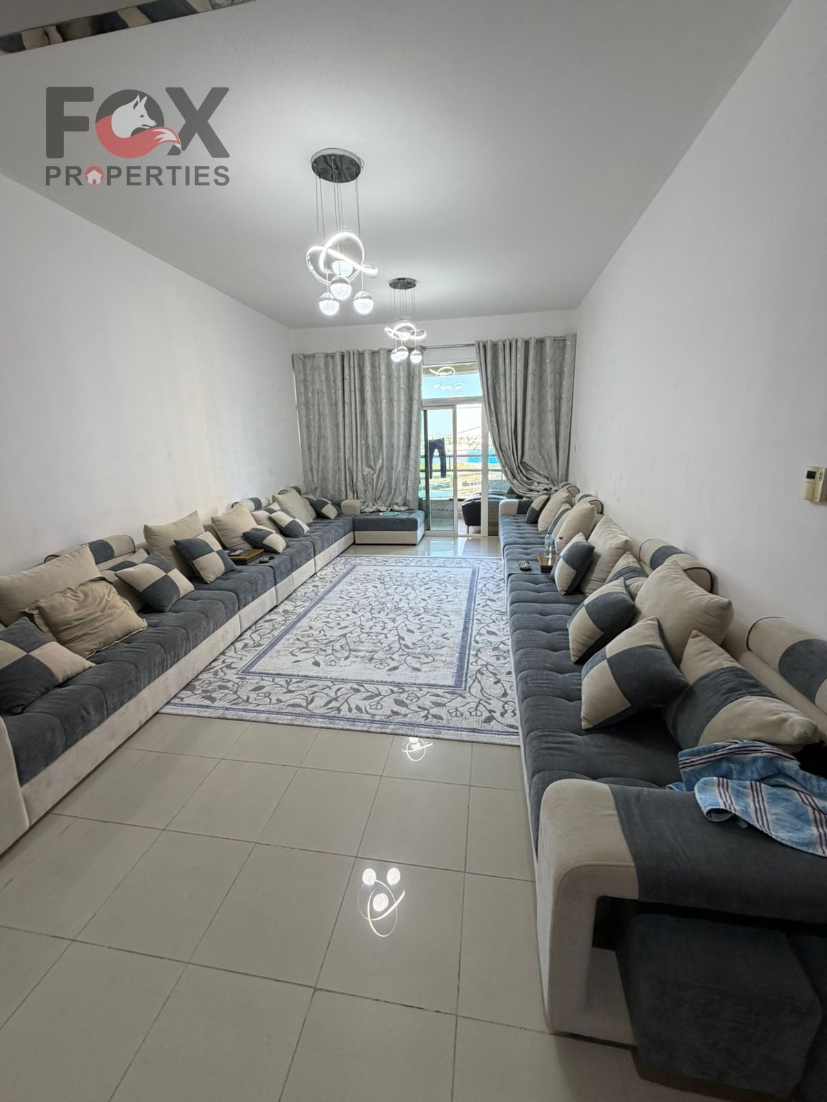 For sale: 2 bedrooms and a living room | 3 bathrooms | Open view | 1700 sq ft | Furnished | Horizon Towers