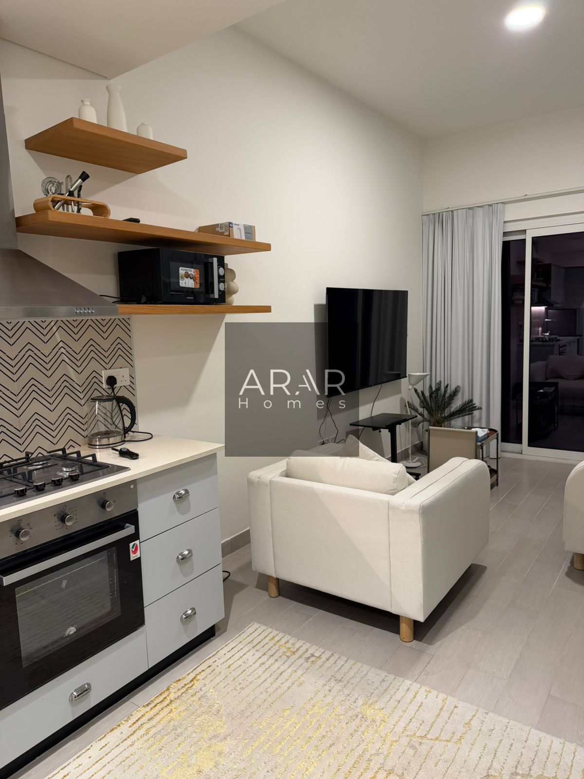 Luxury 1BHK | Golfville | Dubai Hills Estate | Short-Term Stay