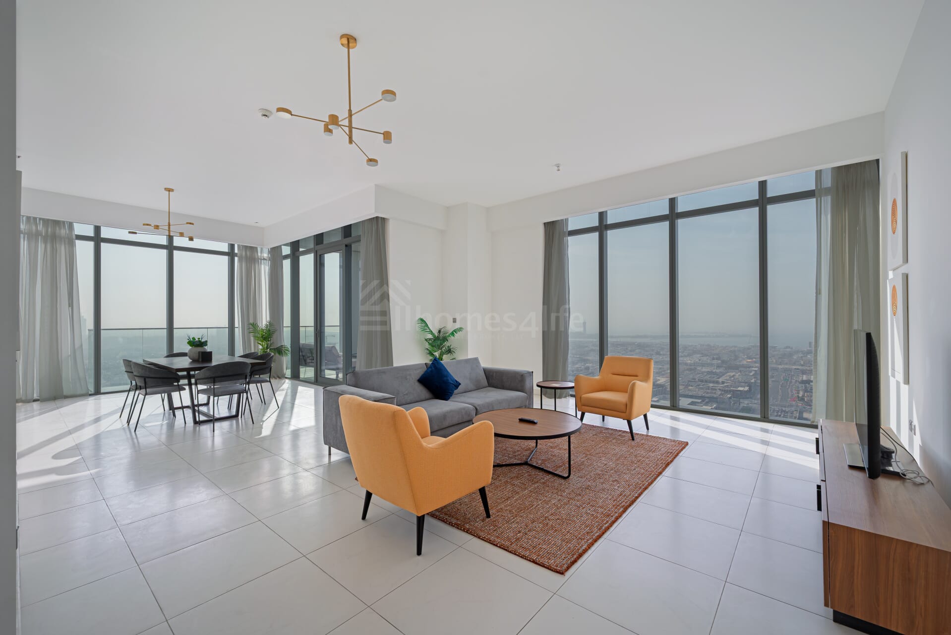 Spacious 2BHK + Maid | Sea View | Downtown