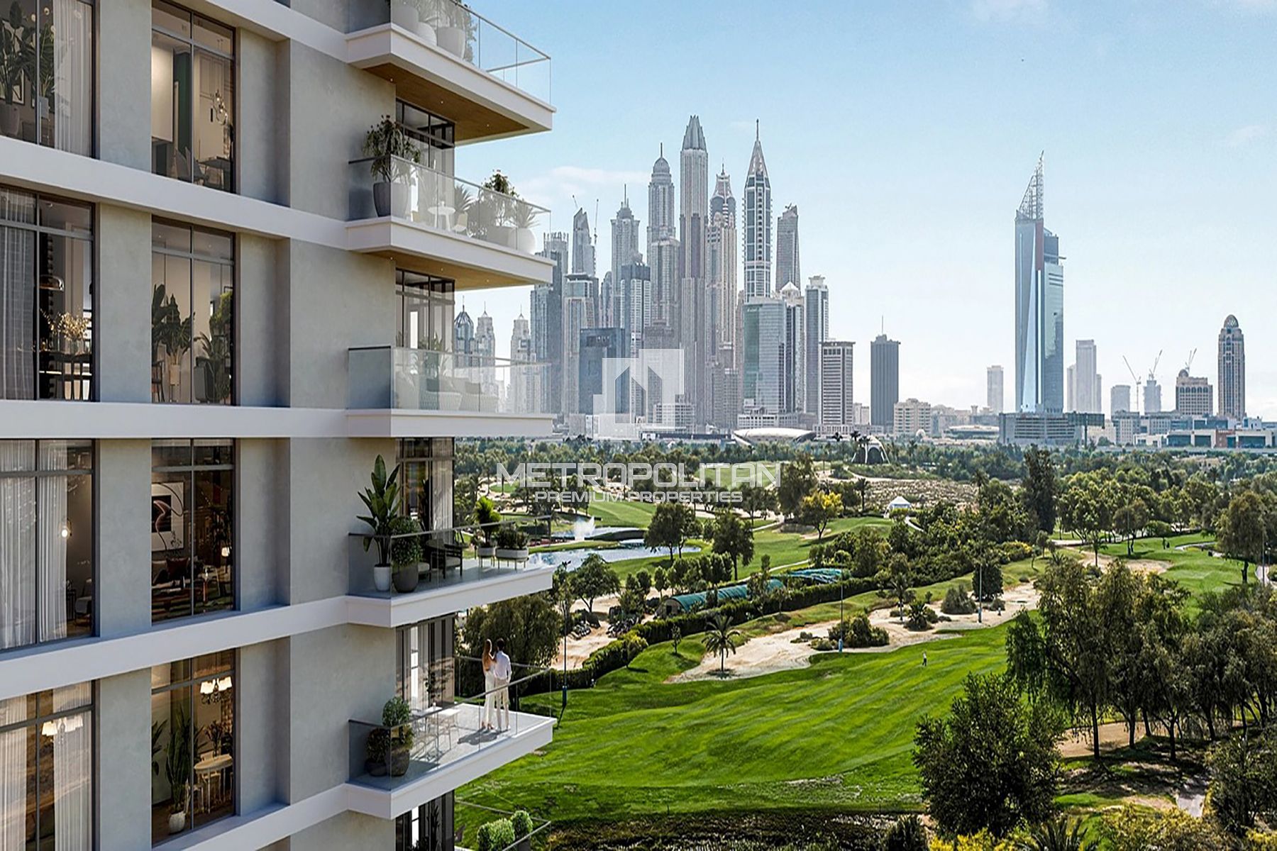 3 BR | Corner Unit | Golf and Marina Skyline View