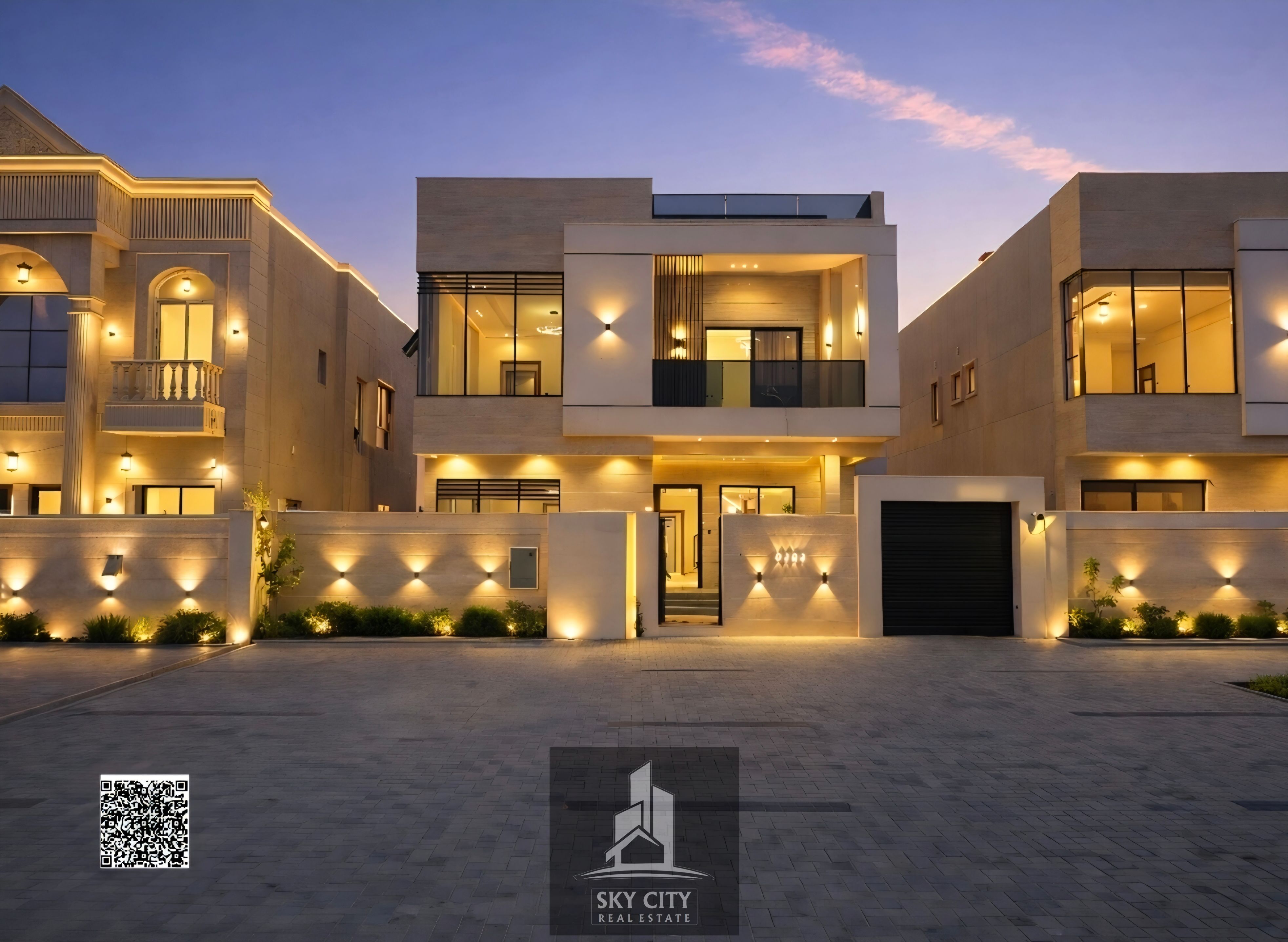 Luxury Villa for Sale in Al Zahraat – 20m Front Setback | Prime Location Behind Al Qabail Mall