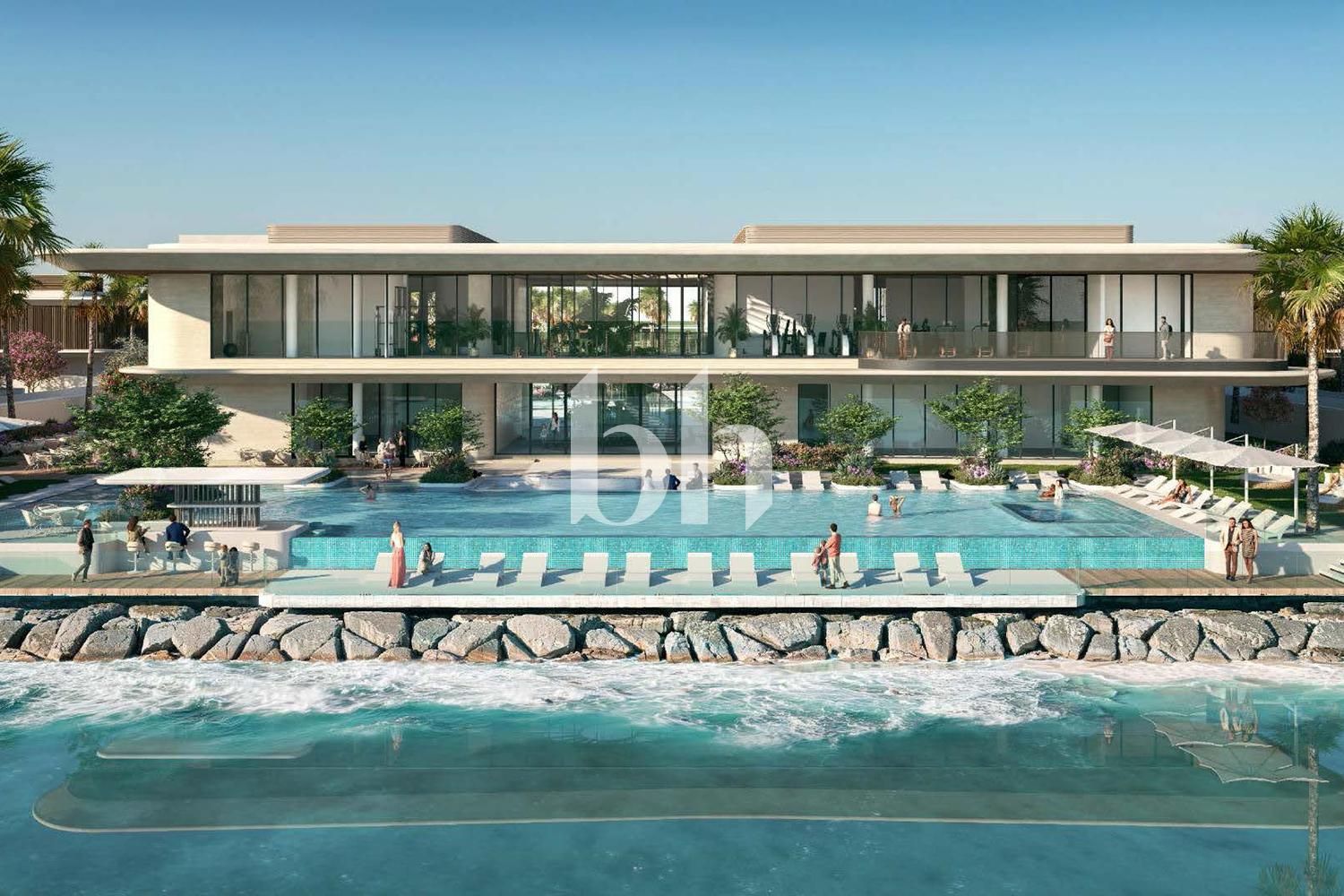 Luxury 5BR Villa with Pool, Green Views | Yas Riva