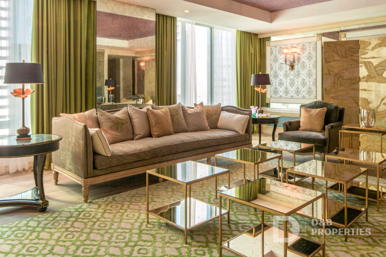 Burj Khalifa View | Elegantly Furnish | Maid Room