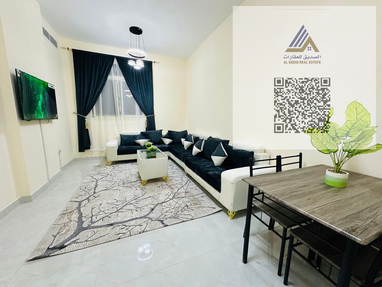 Furnished 2-Bedroom Apartment for Monthly Rent in Ajman