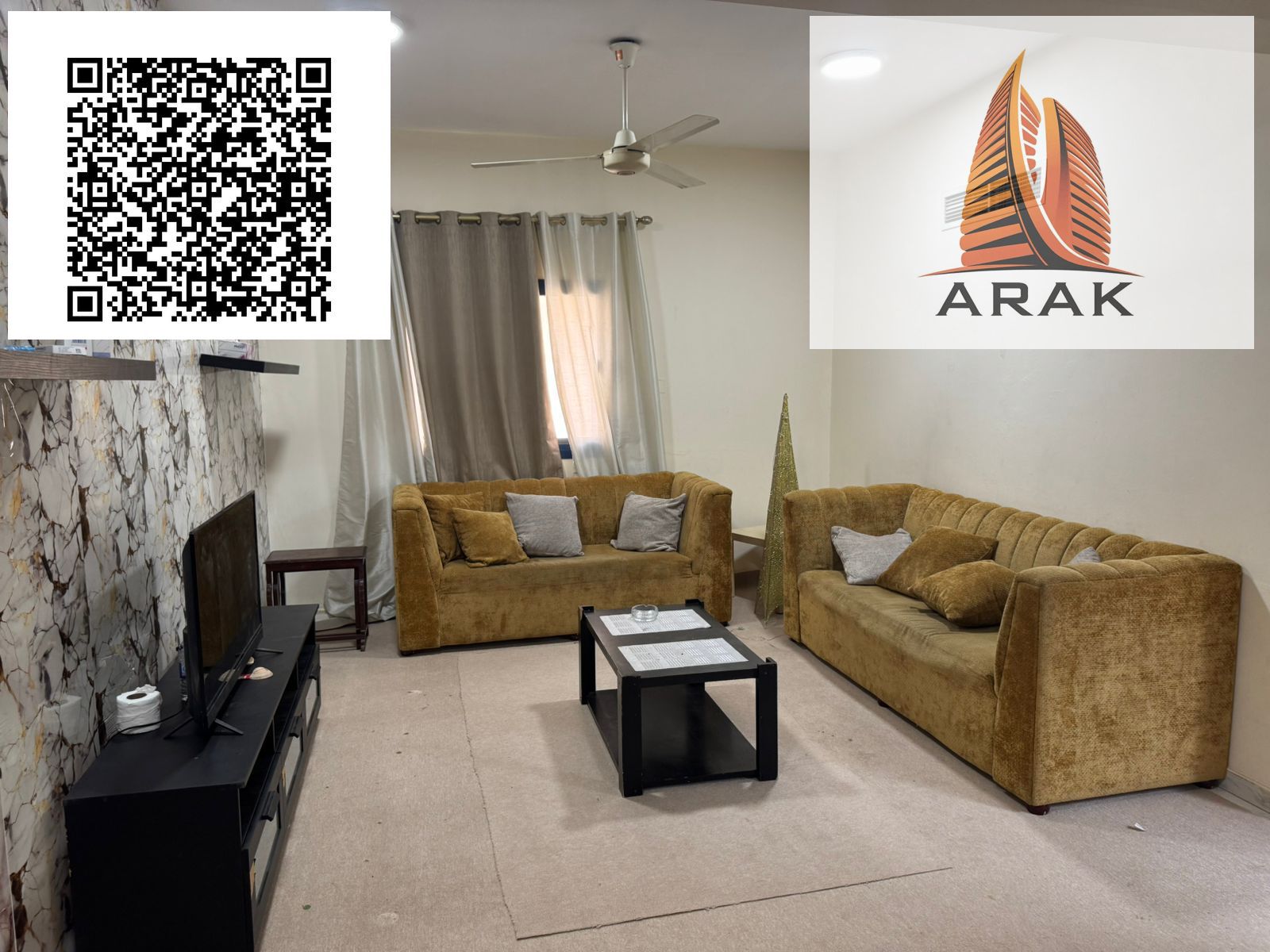 Premium Monthly Rental in Al Rumaila 1 – Ajman Spacious two-bedroom apartment available for monthly rent in Al Rumaila 1, a prime residential area