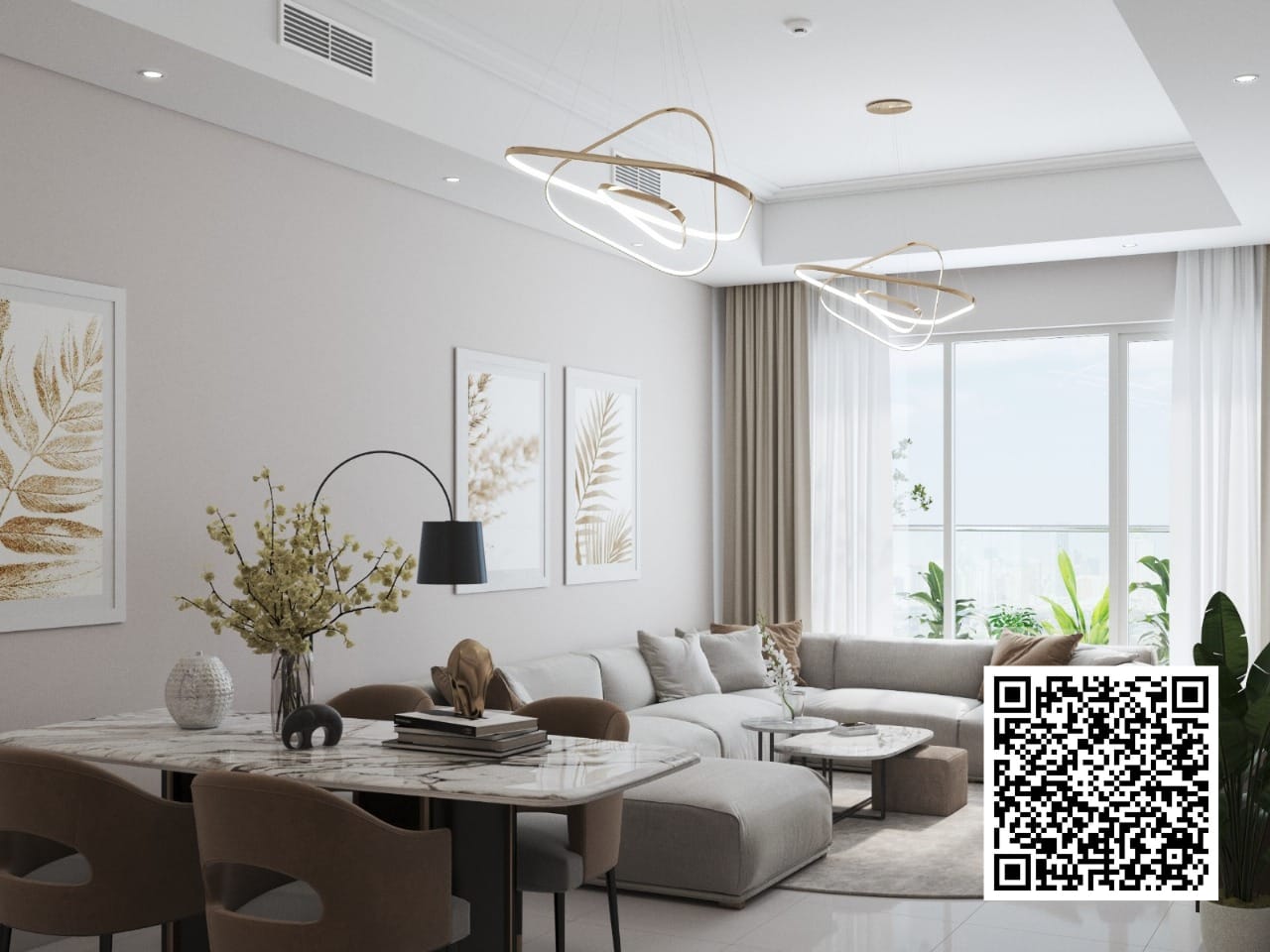 Partial Sea Facing 1BHK For Sale On Payment Plan
