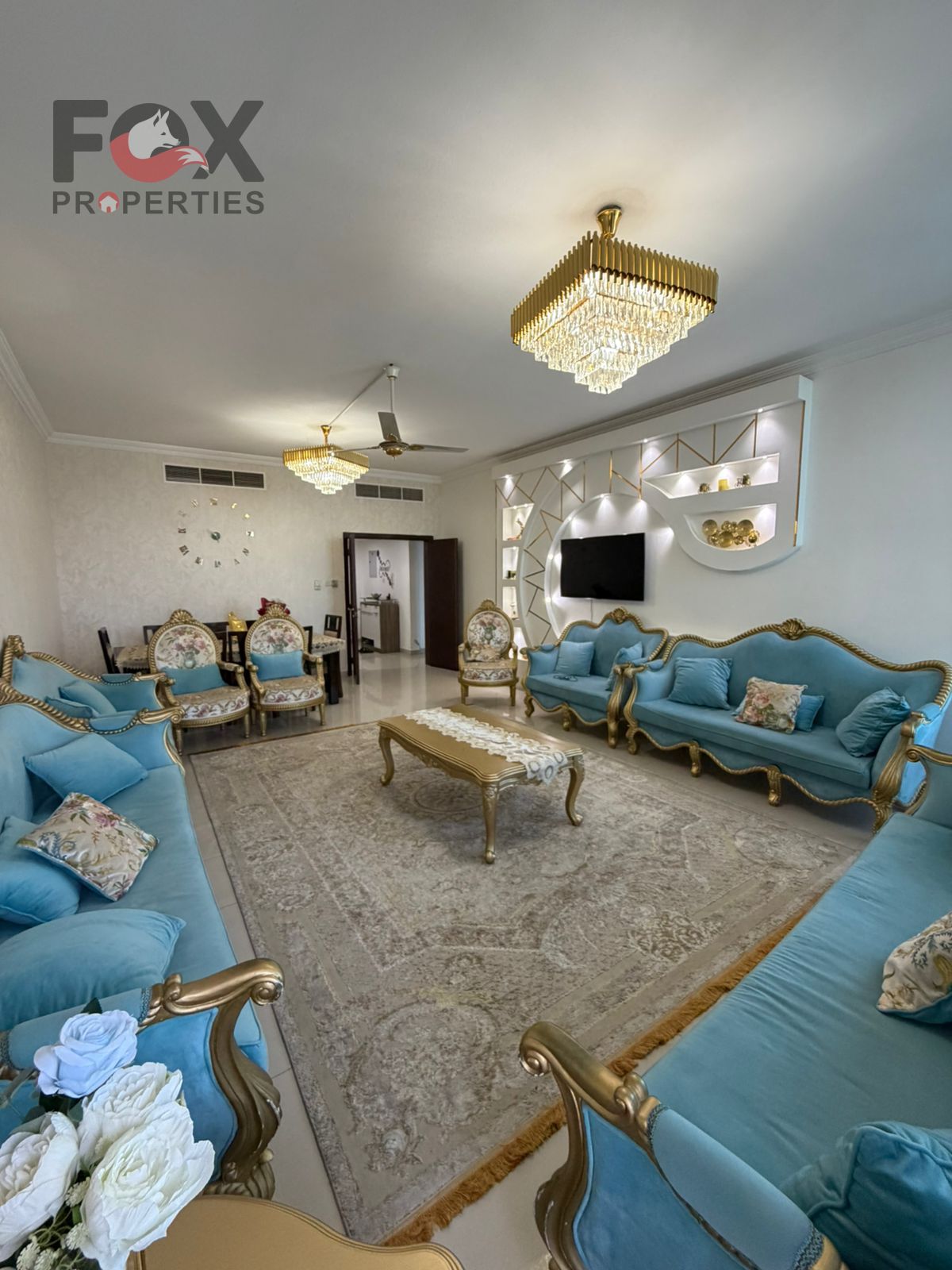 3 bedrooms and a living room for sale in Al Khor Towers | Full sea view | Area 2363 | Price negotiable