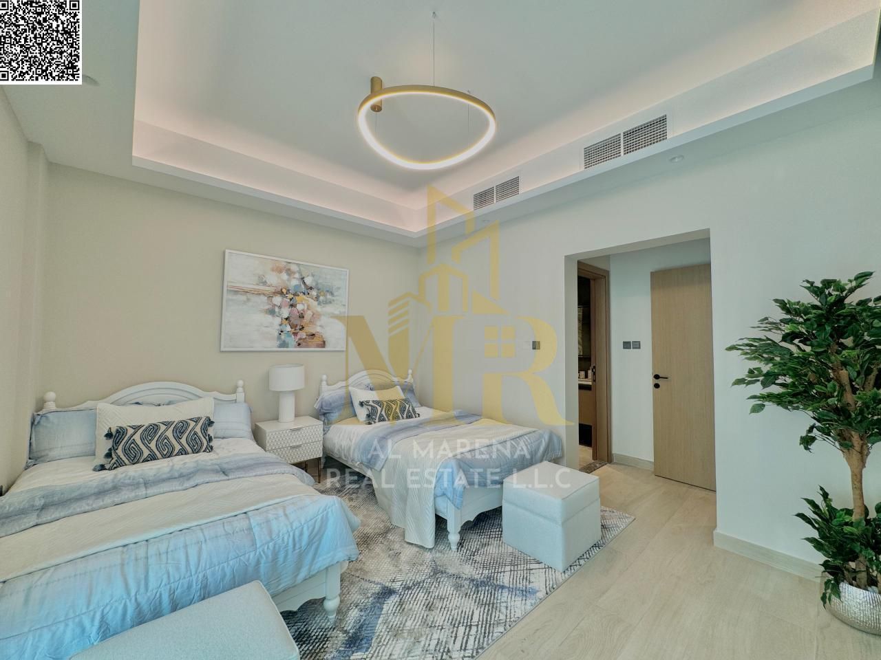 One-bedroom apartment for sale on the Corniche with a distinctive view and exceptional location, modern design and high-end finishes, with a convenien