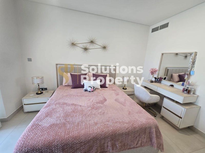 Canal view | Furnished 1BR+Balcony | Waterfront